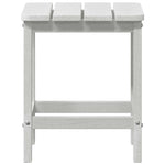 Sidetabell Hvit 38 X 38 X 46 Cm Polyethylen