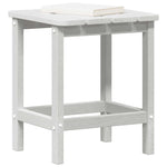 Sidetabell Hvit 38 X 38 X 46 Cm Polyethylen