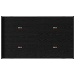 Seng Med Lagring Svart Eik 120 X 200 Cm Konstruert Tre