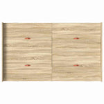 Seng Med Lagring Sonoma Eik 120 X 200 Cm Konstruert Tre