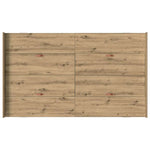 Seng Med Lagring Artisan Eik 120 X 190 Cm Konstruert Tre