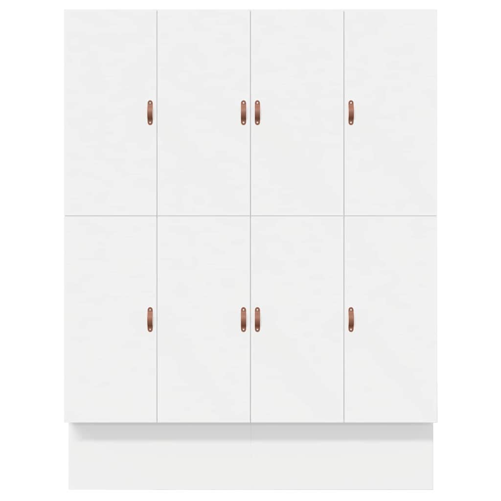 Seng Med Lagring Med Skuff Hvit 200 Cm Konstruert Tre