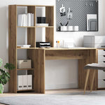 Skrivebord Artisan Eik 138,5 X 55 X 143 Cm Konstruert Tre