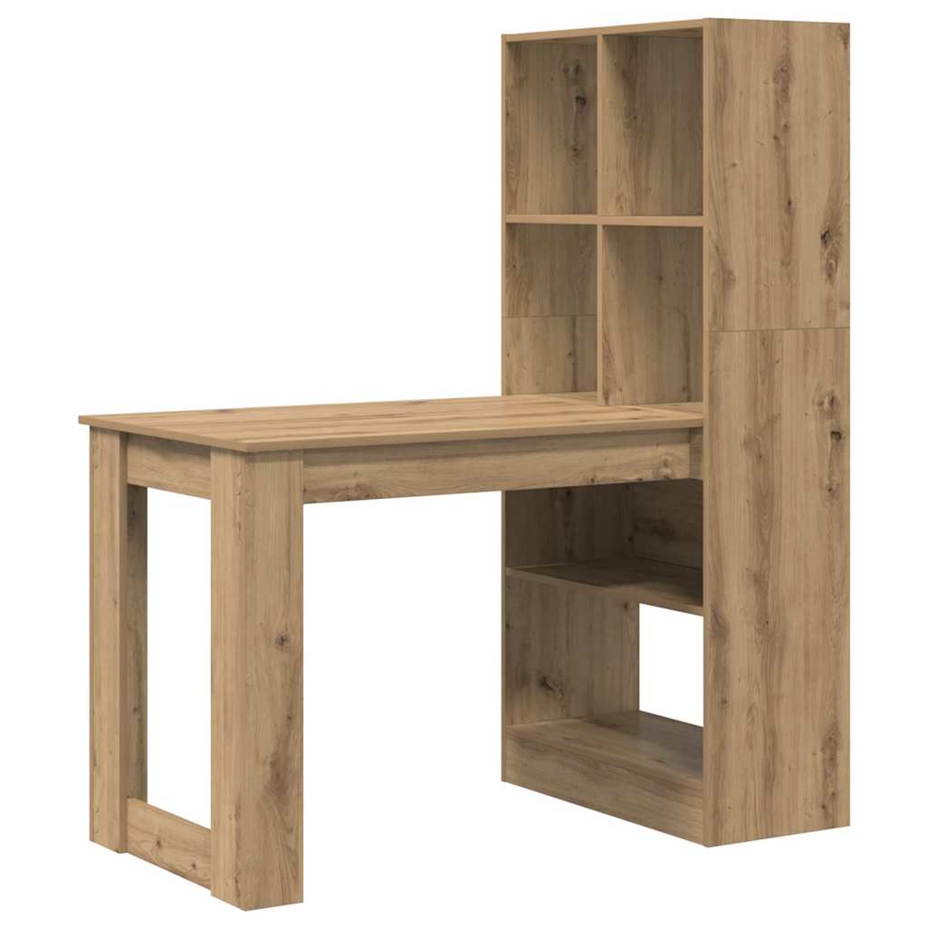 Skrivebord Artisan Eik 122 X 67 X 145 Cm Konstruert Tre