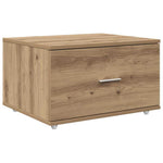 Skrivebord Artisan Eik 131,5 X 50 X 106,5 Cm Konstruert Tre