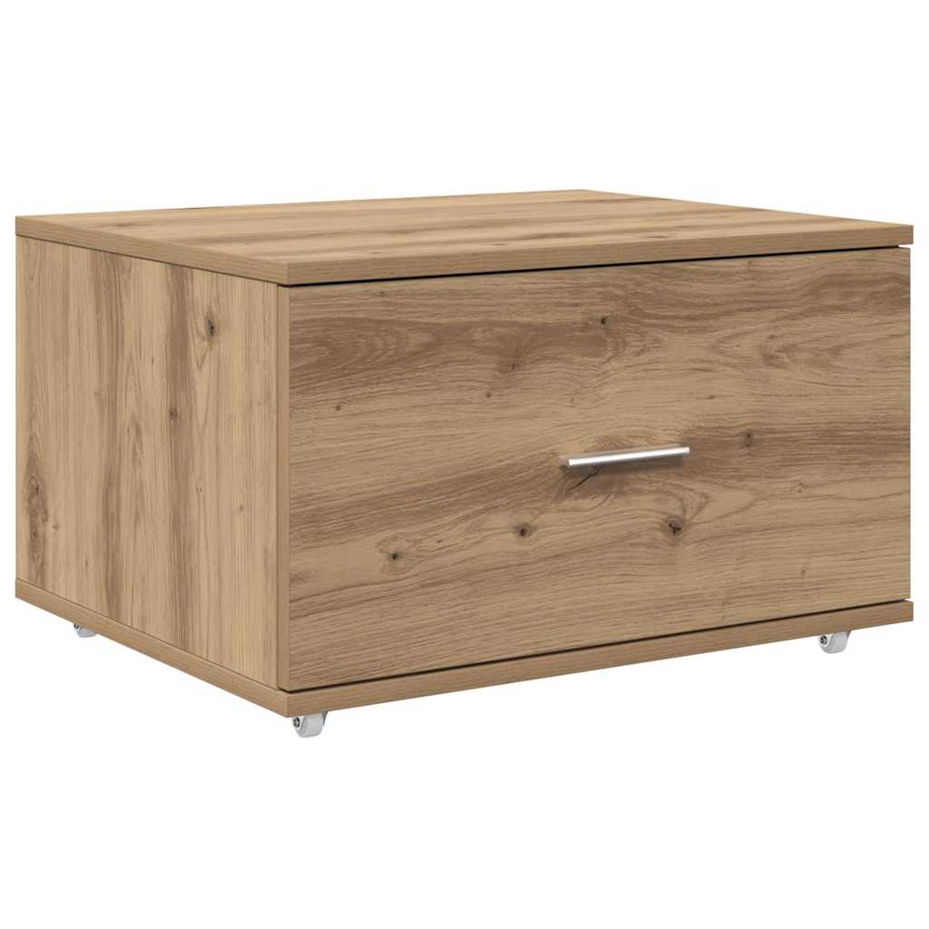 Skrivebord Artisan Eik 131,5 X 50 X 106,5 Cm Konstruert Tre