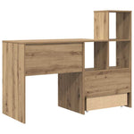 Skrivebord Artisan Eik 131,5 X 50 X 106,5 Cm Konstruert Tre