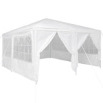 Partytelt Hvit 400 X 400 X 266 Cm Polyethylen
