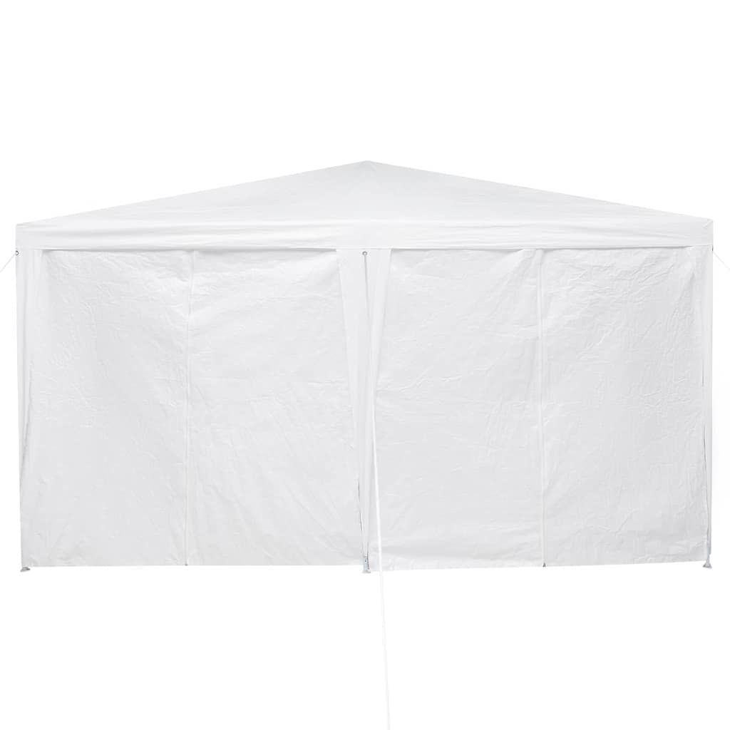 Partytelt Hvit 400 X 400 X 266 Cm Polyethylen