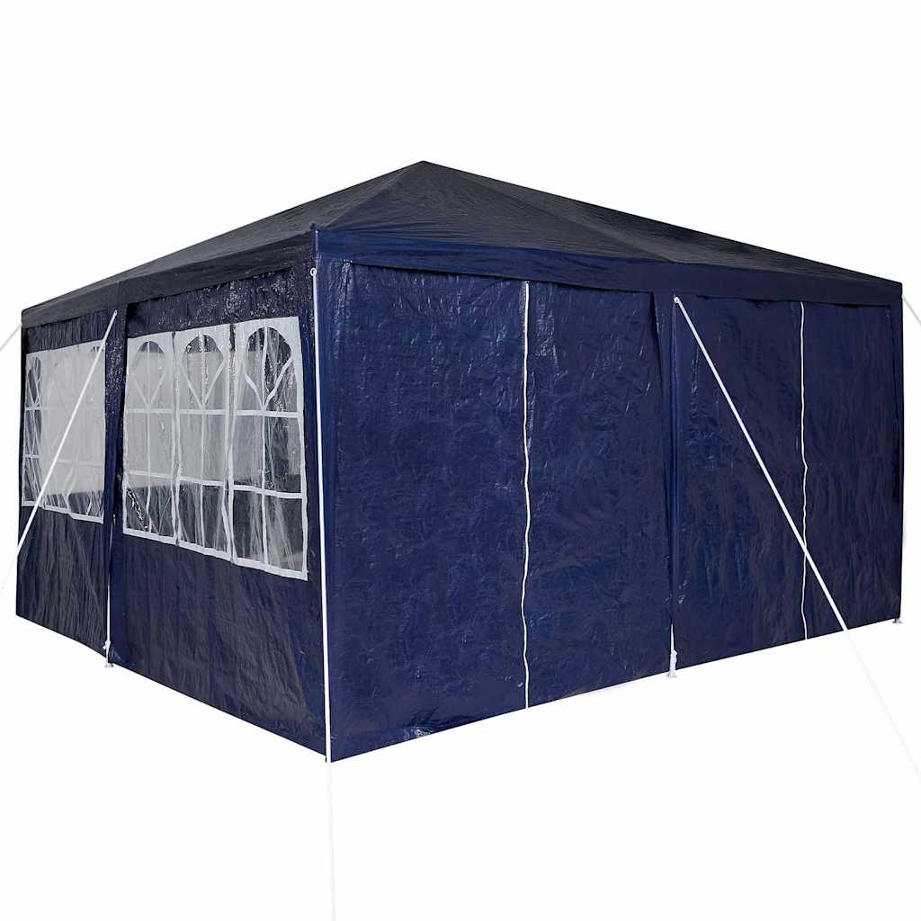 Partytelt Blå 400 X 400 X 266 Cm Polyethylen