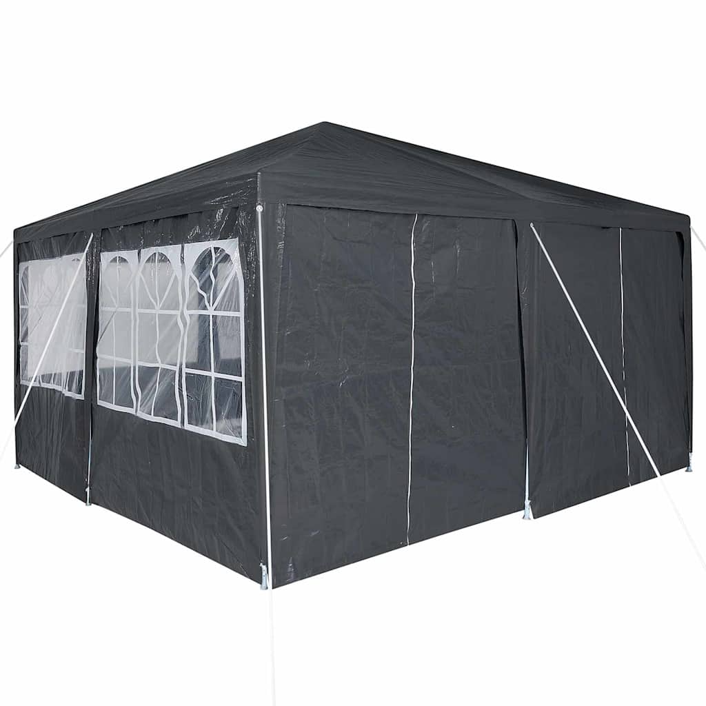 Partytelt Antrasitt 400 X 400 X 266 Cm Polyethylen