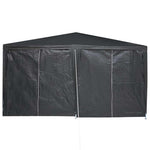 Partytelt Antrasitt 400 X 400 X 266 Cm Polyethylen