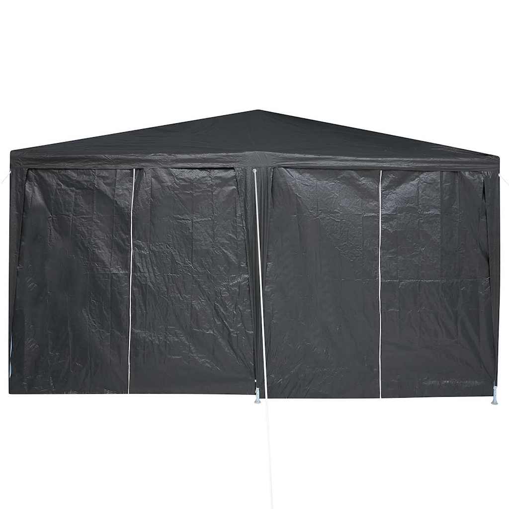Partytelt Antrasitt 400 X 400 X 266 Cm Polyethylen