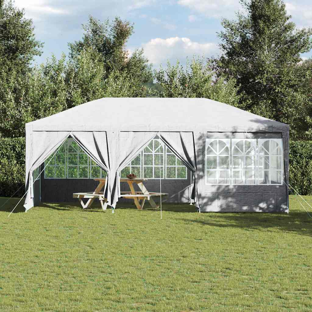 Partytelt Hvit 600 X 400 X 266 Cm Polyethylen