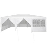 Partytelt Hvit 600 X 400 X 266 Cm Polyethylen