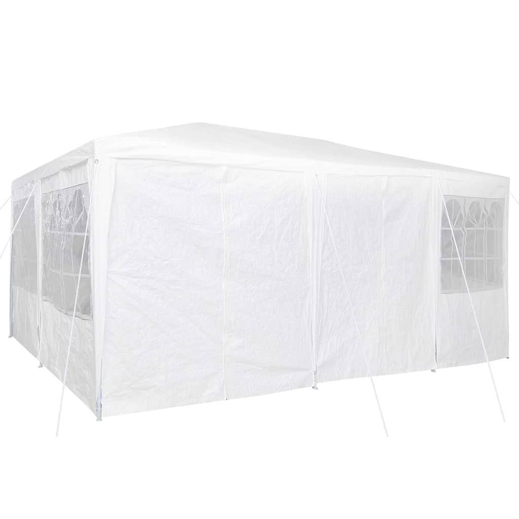 Partytelt Hvit 600 X 400 X 266 Cm Polyethylen