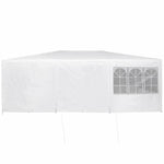 Partytelt Hvit 600 X 400 X 266 Cm Polyethylen