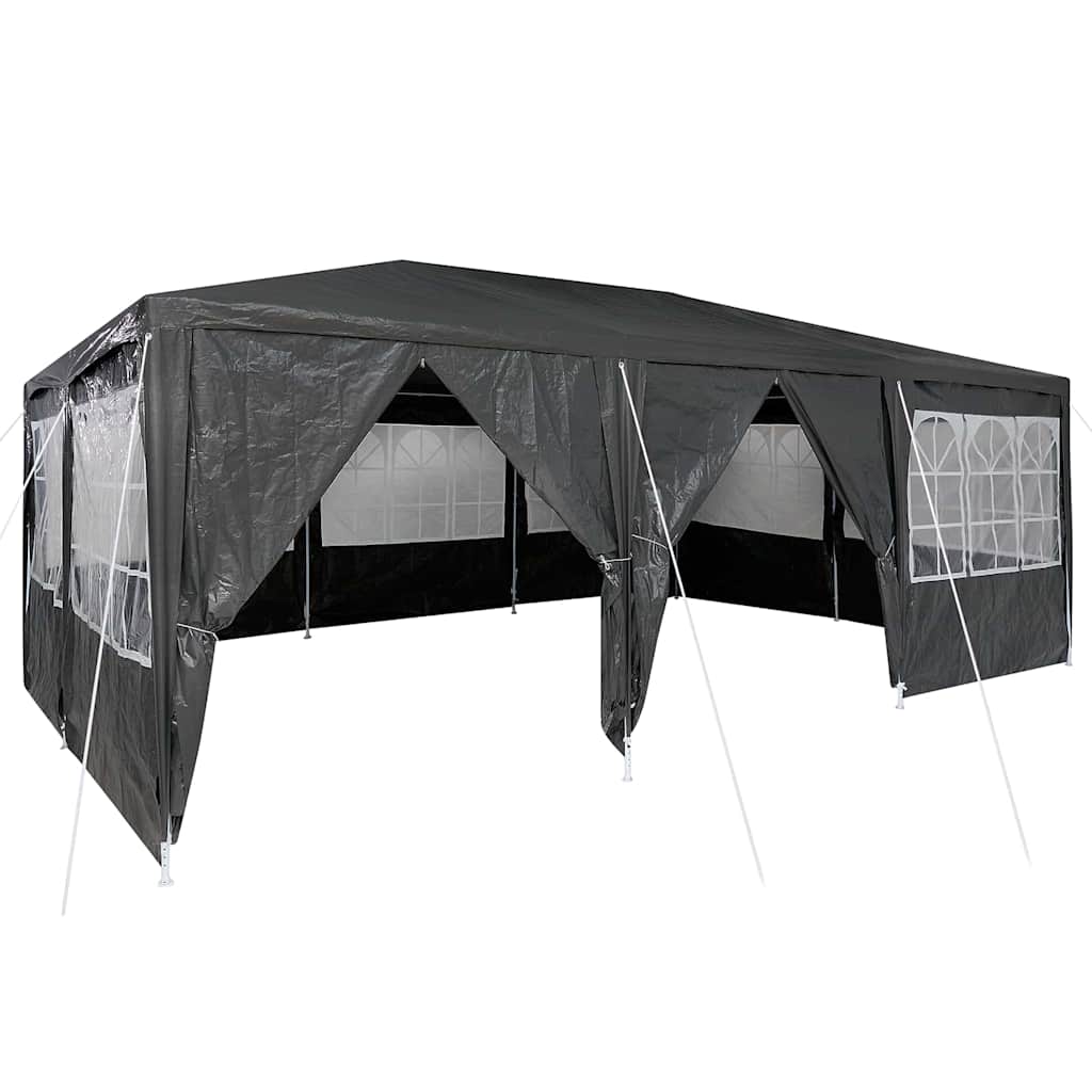Partytelt Antrasitt 600 X 400 X 266 Cm Polyethylen