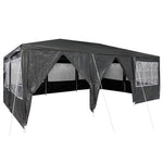 Partytelt Antrasitt 600 X 400 X 266 Cm Polyethylen