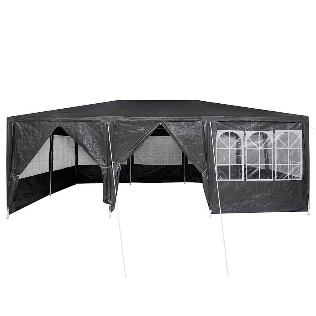 Partytelt Antrasitt 600 X 400 X 266 Cm Polyethylen