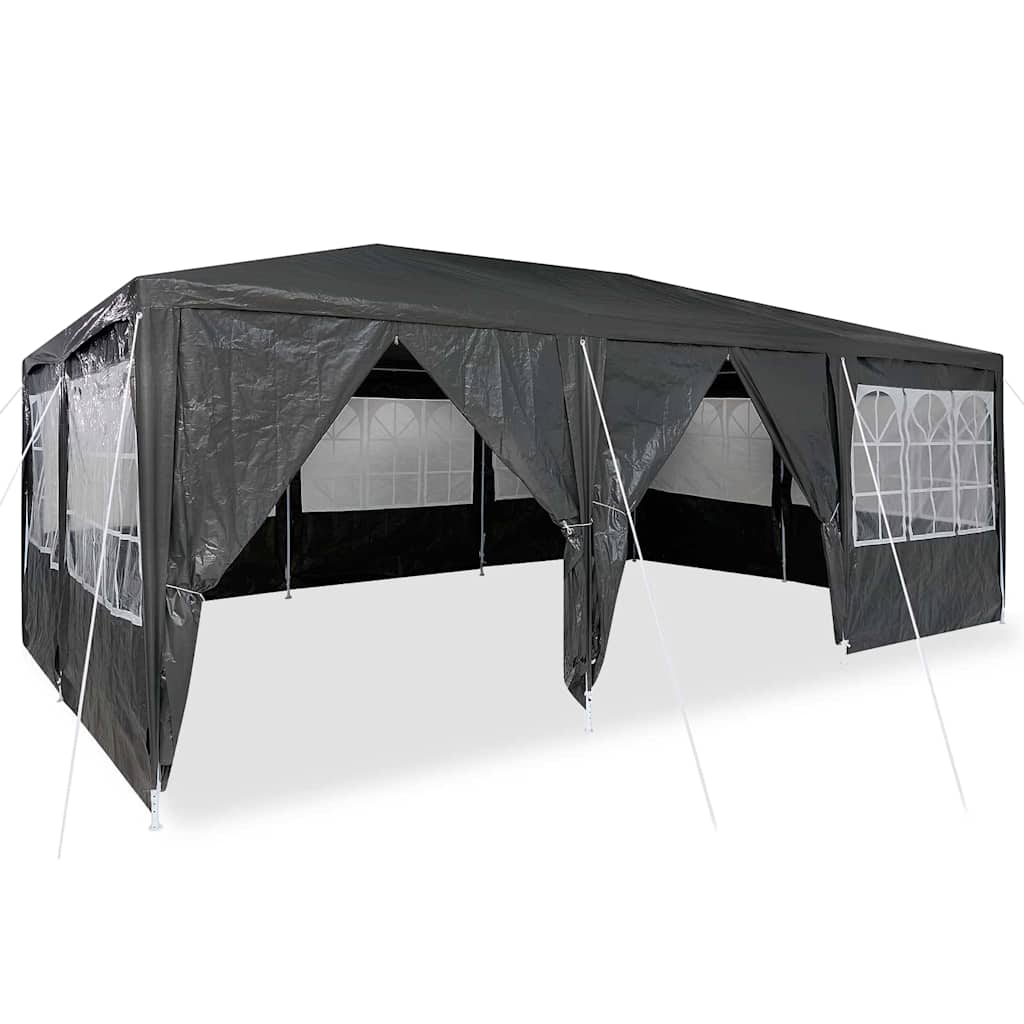Partytelt Antrasitt 600 X 400 X 266 Cm Polyethylen
