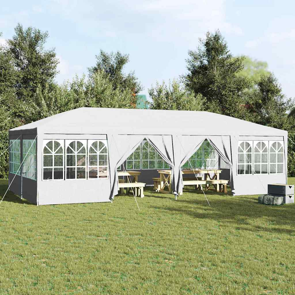 Partytelt Hvit 800 X 400 X 266 Cm Polyethylen