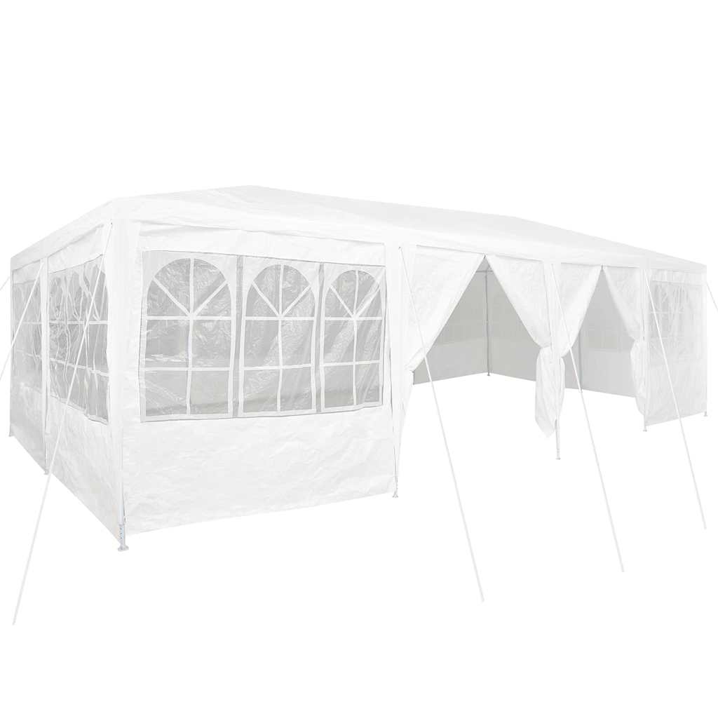 Partytelt Hvit 800 X 400 X 266 Cm Polyethylen
