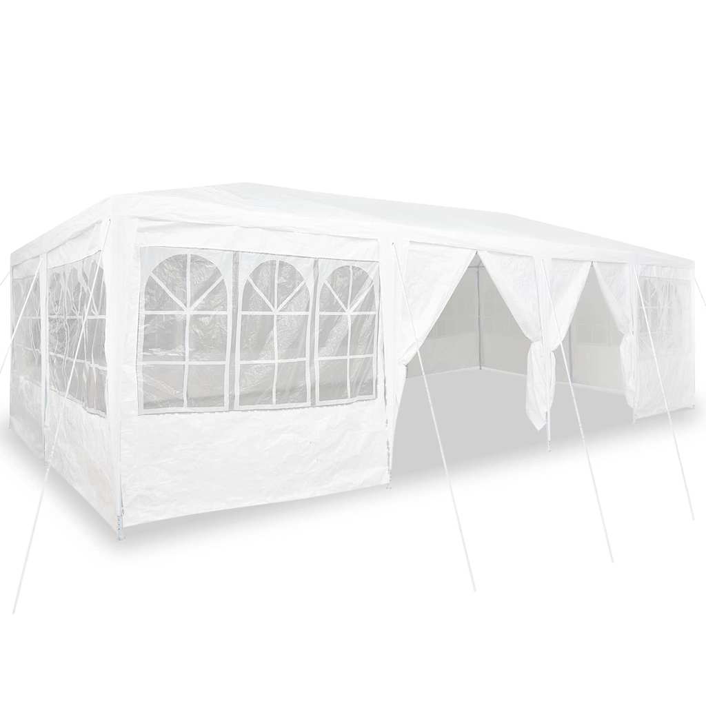 Partytelt Hvit 800 X 400 X 266 Cm Polyethylen