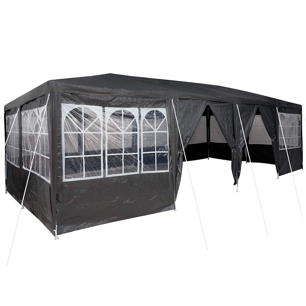 Partytelt Antrasitt 800 X 400 X 266 Cm Polyethylen