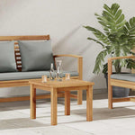 Kaffebord Brun 45 X 45 X 36 Cm Massivt Teaktre