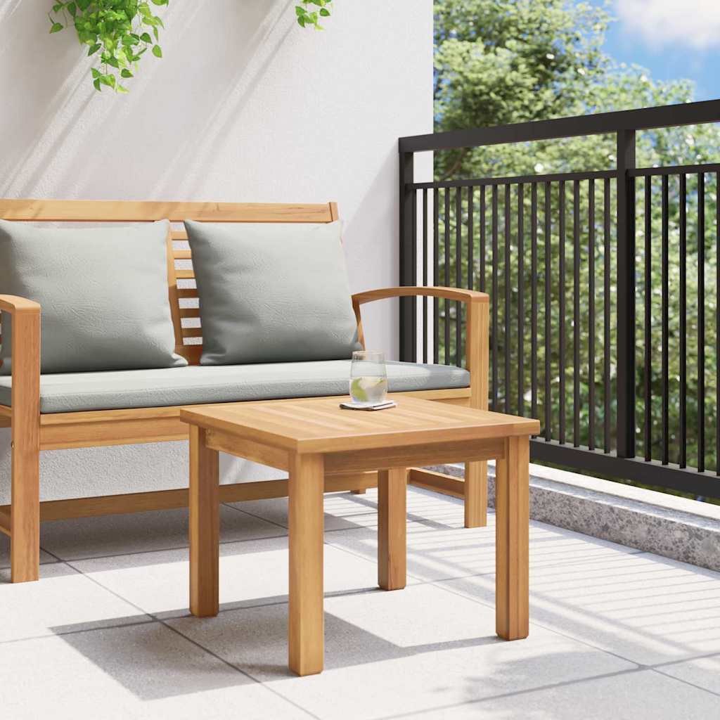 Kaffebord Brun 45 X 45 X 36 Cm Massivt Teaktre
