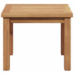 Kaffebord Brun 45 X 45 X 36 Cm Massivt Teaktre