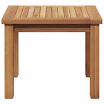 Kaffebord Brun 45 X 45 X 36 Cm Massivt Teaktre