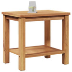 Kaffebord Med Lagring Brun 50 X 35 X 45 Cm Massivt Teaktre