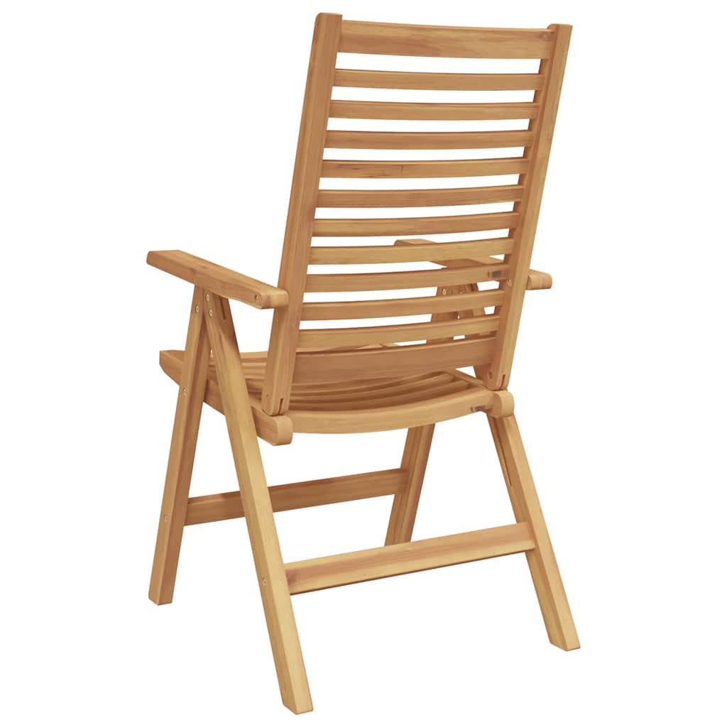 Stol 2 Pcs Brun 64,5 X 52 X 108 Cm Massivt Teaktre
