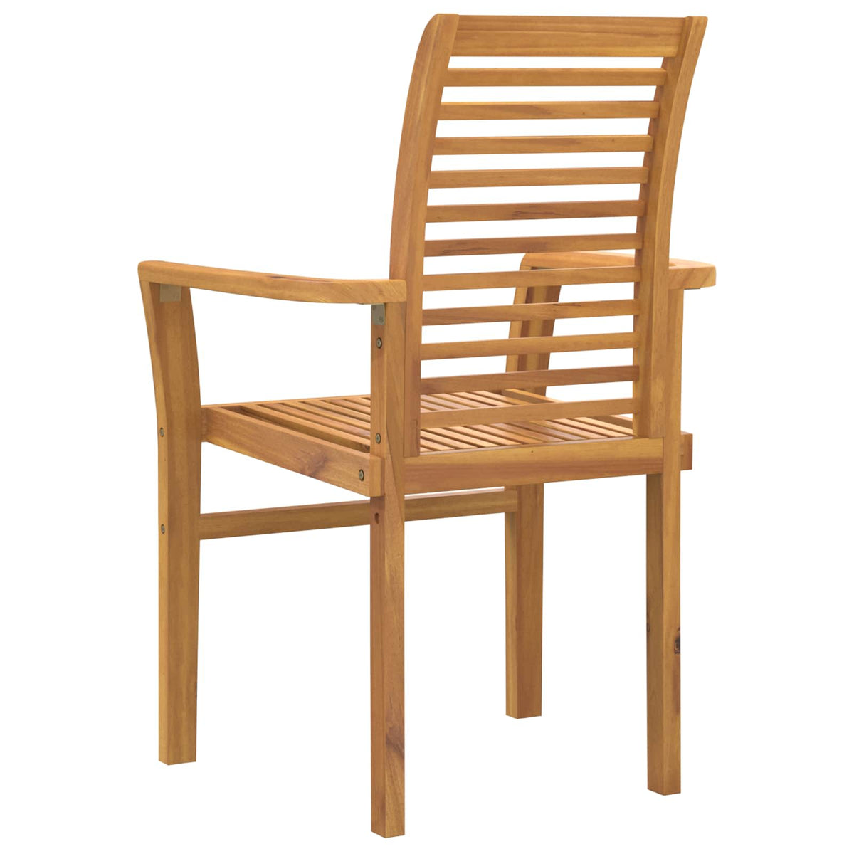 Spisestuestol 4 Pcs Brun 62 X 55 X 94 Cm Massivt Teaktre