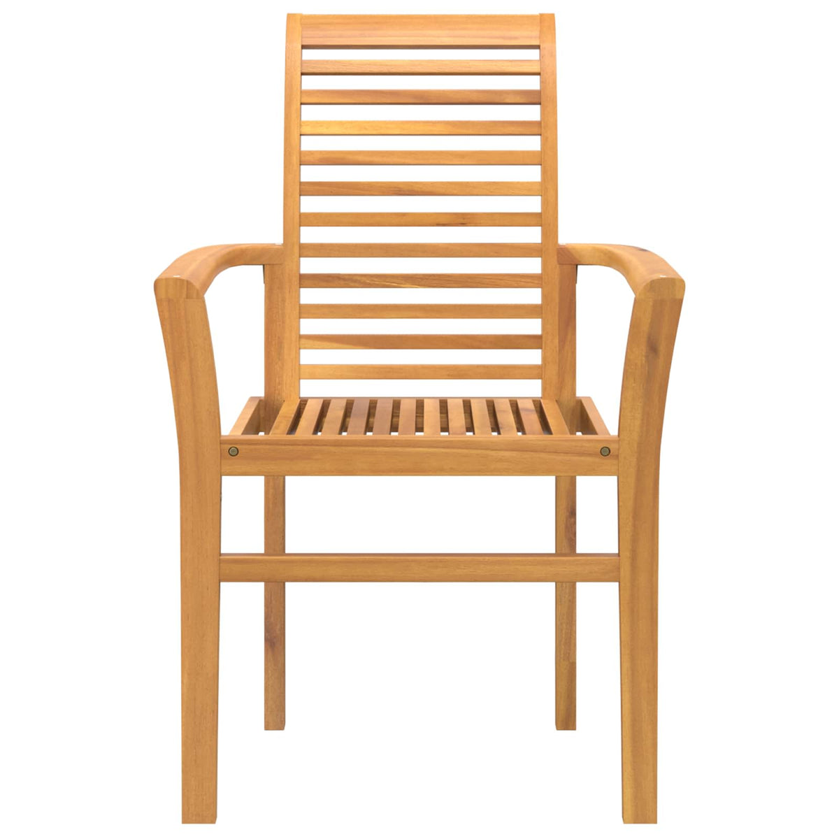 Spisestuestol 4 Pcs Brun 62 X 55 X 94 Cm Massivt Teaktre