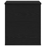 Lagringsboks Svart Eik 40 X 42 X 46 Cm Konstruert Tre