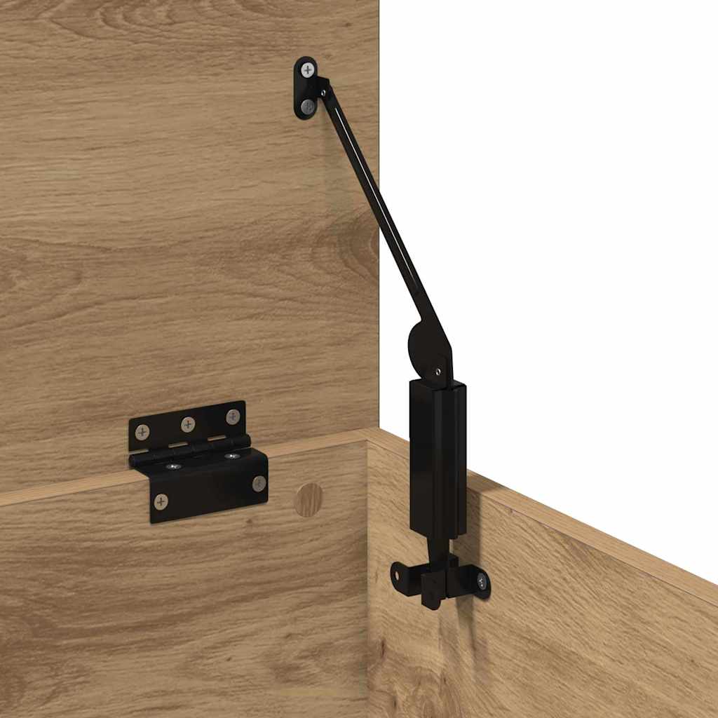 Lagringsboks Artisan Eik 30 X 35 X 35 Cm Konstruert Tre