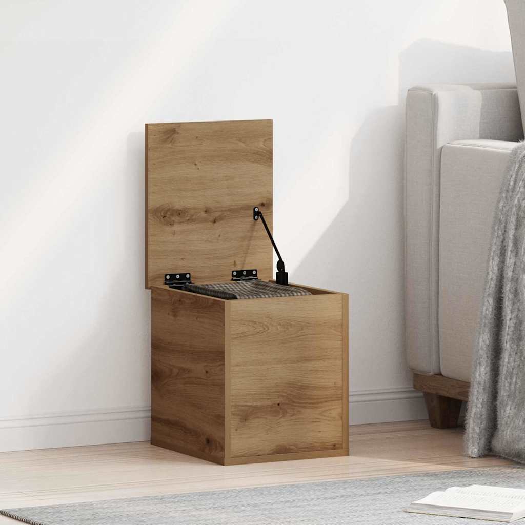 Lagringsboks Artisan Eik 30 X 35 X 35 Cm Konstruert Tre