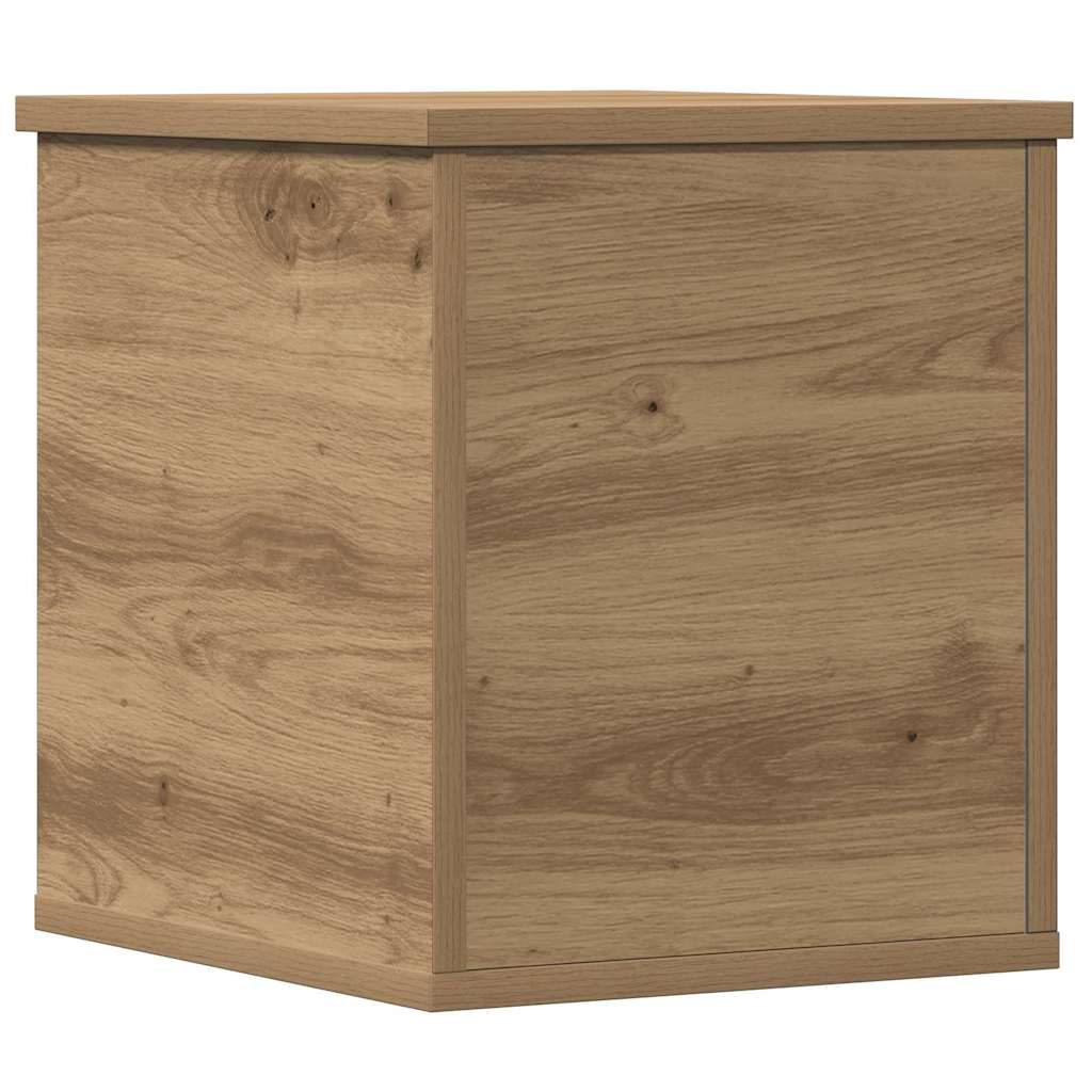 Lagringsboks Artisan Eik 30 X 35 X 35 Cm Konstruert Tre