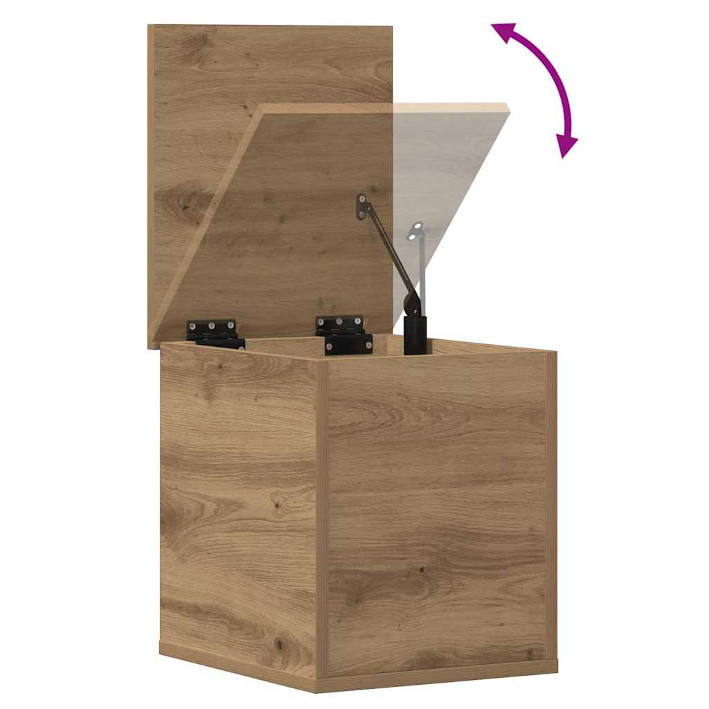 Lagringsboks Artisan Eik 30 X 35 X 35 Cm Konstruert Tre