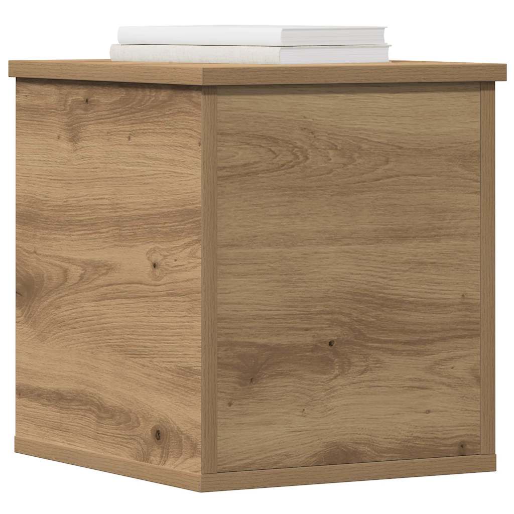 Lagringsboks Artisan Eik 30 X 35 X 35 Cm Konstruert Tre