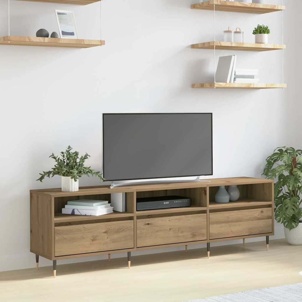 Tv-Skap Artisan Eik 150 X 30 X 45 Cm Konstruert Tre