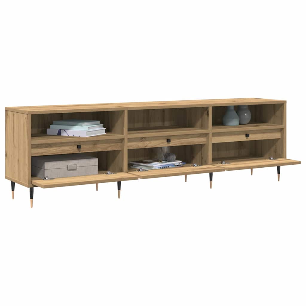 Tv-Skap Artisan Eik 150 X 30 X 45 Cm Konstruert Tre
