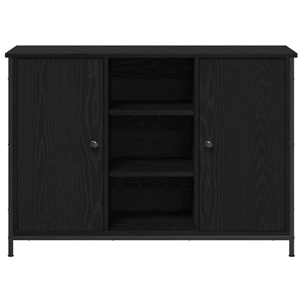 Serviesskap Svart Eik 100 X 35 X 70 Cm