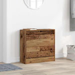 Sko Skap Med Hylle Gammelt Tre 60 X 21 X 57 Cm Konstruert Tre