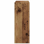 Sko Skap Med Hylle Gammelt Tre 60 X 21 X 57 Cm Konstruert Tre
