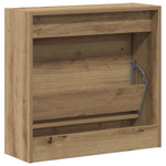 Sko Skap Med Hylle Artisan Eik 60 X 21 X 57 Cm Konstruert Tre