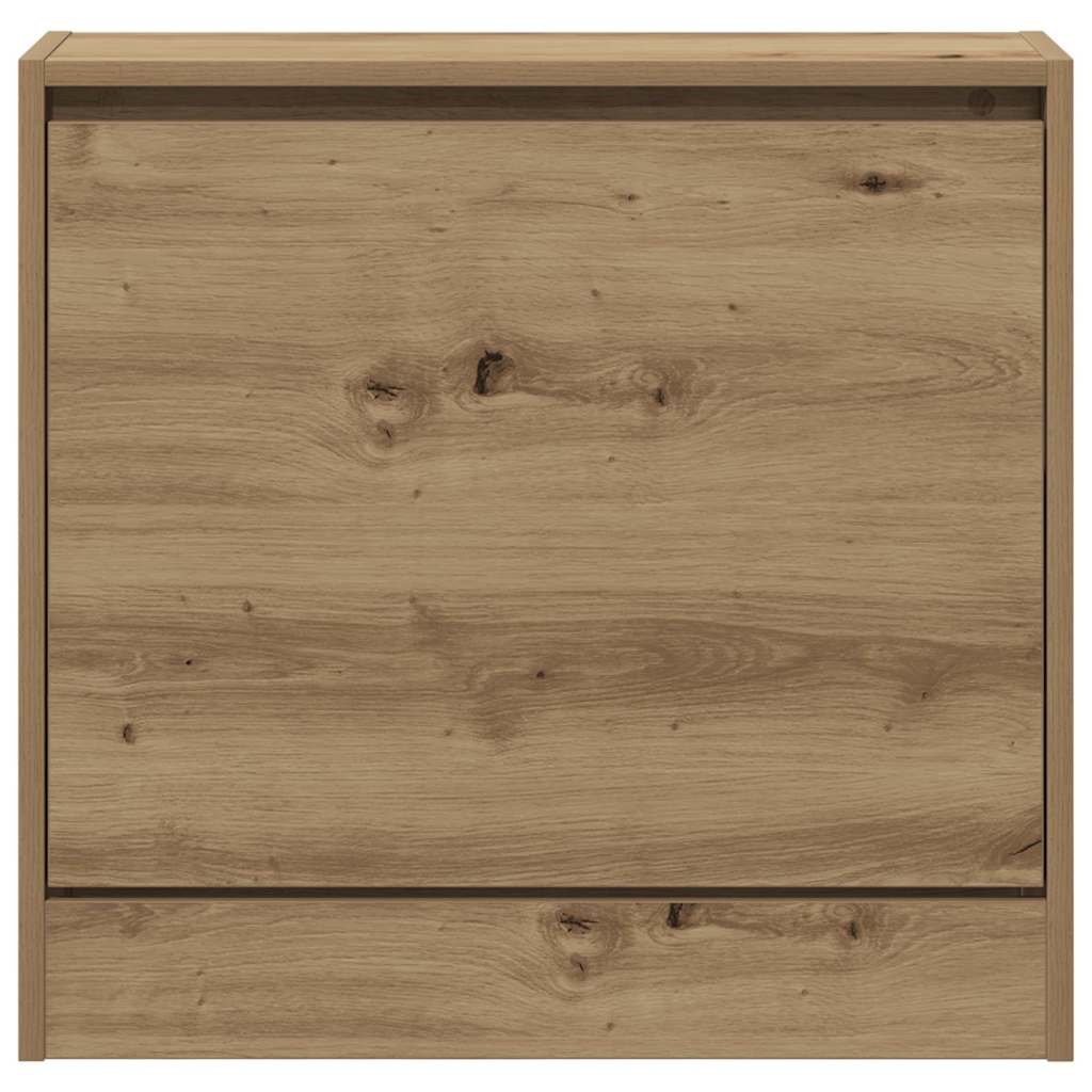 Sko Skap Med Hylle Artisan Eik 60 X 21 X 57 Cm Konstruert Tre